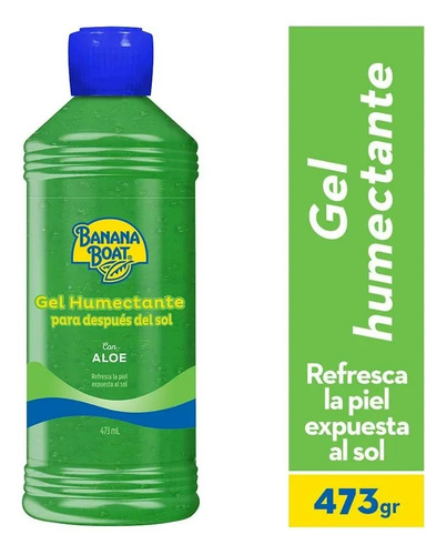 Gel Humectante Banana Boat After Sun Aloe Vera 473ml
