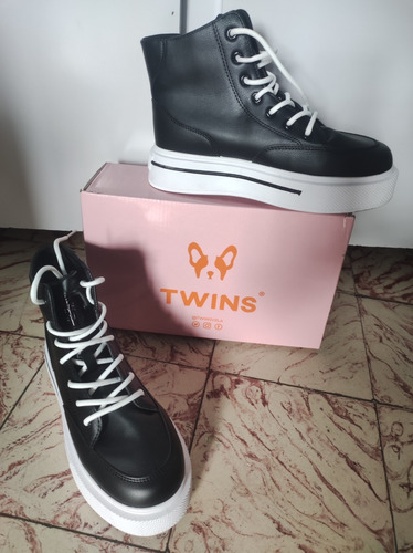 Botines Negro Para Dama Talla 39