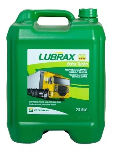 Terceira imagem para pesquisa de oleo lubrax extra turbo 15w40 diesel 20 litros petrobras