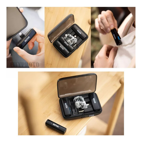 Micrófono Inalámbrico Doble Boyalink iPhone Camara Tipo C