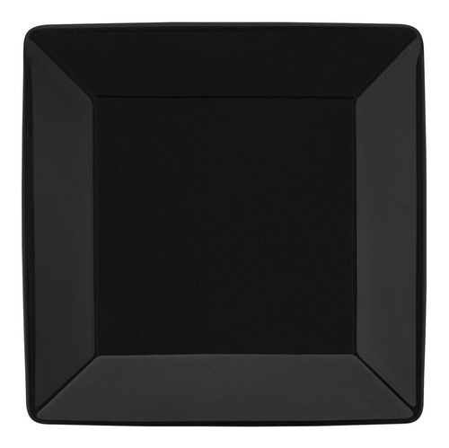 Prato Sobremesa Oxford Quartier, 20 x 20 cm, color negro