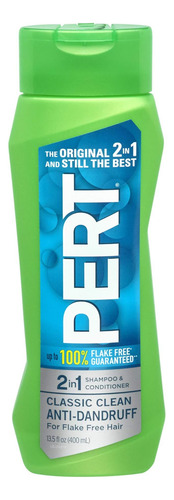 Shampoo E Condicionador Pert 2 Em 1, Anticaspa, 13,5 Fl. Onç