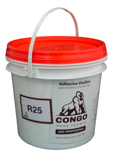 Cola Carpintero Adhesivo Vinilico X 4 Kg Balde Profesional C