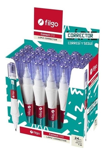 Corrector Filgo 012 | Pack X6 Unidades