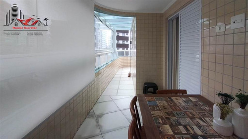 Imagem 14 de 30 de Apartamento À Venda Com 3 Dormitórios Na Vila Guilhermina Em Praia Grande Sp. - Rrc67