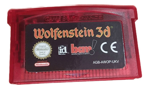 Wolfenstein 3d Gba Re-pro