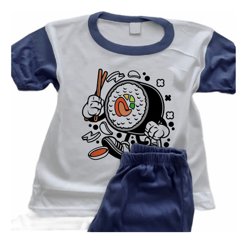 Pijamas Huevos Fritos Infantil Estampado Personalizado 0099
