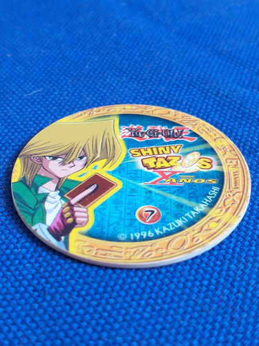 Tazos Shiny Yu-gi-oh Panther Warrior #7 1996 (Usado)