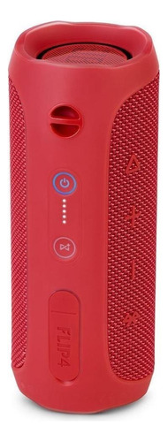 Parlante JBL Flip 4 portátil con bluetooth red