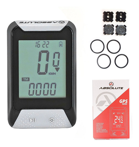 Imagem 1 de 1 de Gps Para Bicicleta Absolute Nero- Compativel Strava