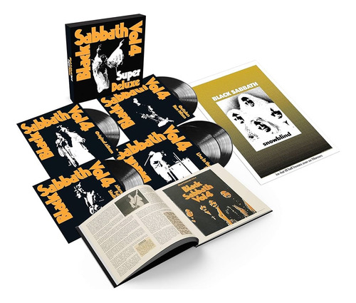 Black Sabbath - Vol. 4 (super Deluxe Edition) (5lp)