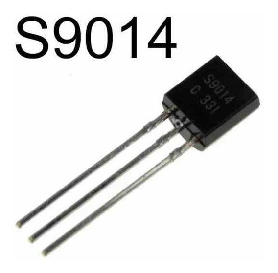 1 Pieza S9014 transistor NPN de pequeña señal para 50V-92 01.A 400mW