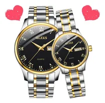 Comprar Olevs Su Y Su Pareja Relojes Hombres Mujer Pareja Set 7xhne