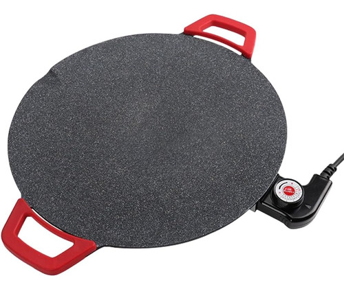 Sartén Antiadherente Barbacoa Plancha Electrica C Asas 30cm