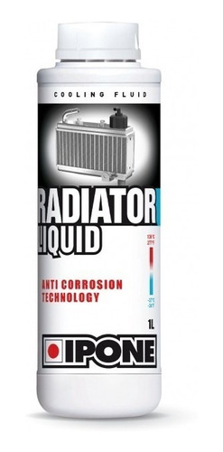 Liquido Refrigerante Moto Ipone Radiador Liquid 1l Frances