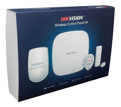 Kit Alarma Inalambrica Hikvision Wifi Autoinstalable