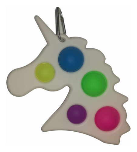 Pop It Simple Dimpl 5 Puntas Unicornio Juguete Anti Estres