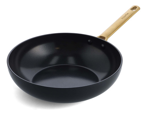 Sartén Antiadherente Cerámica 28 Cm Mango Dorado Sin Pfas