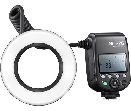 Flash Macro Ring Godox Mf-r76 Para Canon Nikon Sony Panasoni