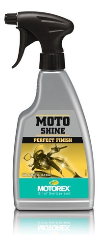 Spray Shine Motorex Abrillantador P/ Desp Lavado Avant Motos Color Gris