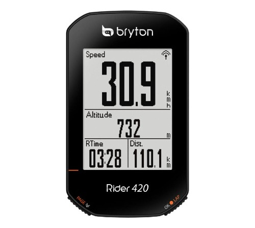 Ciclocomputador Gps Ant+ Bluetooth  Bryton Rider 420 