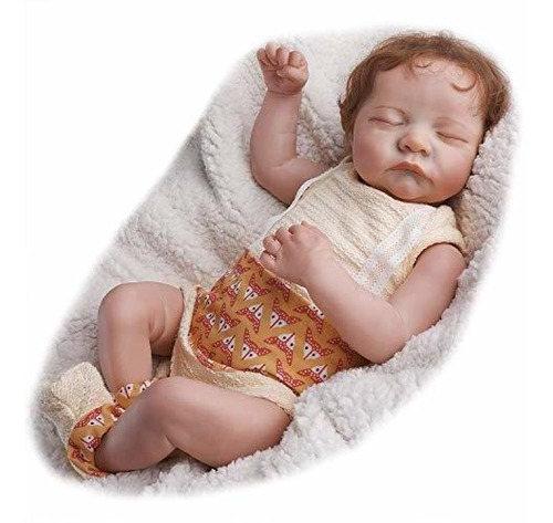 Muñeca - Jizhi Realista Reborn Baby Dolls Niñas Suave Cuerpo