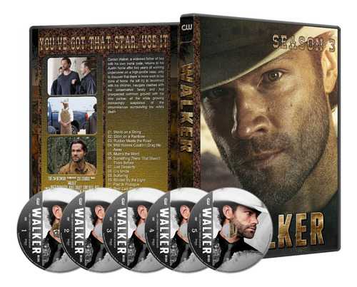 Walker Serie Completa En Dvd Latino/ingles