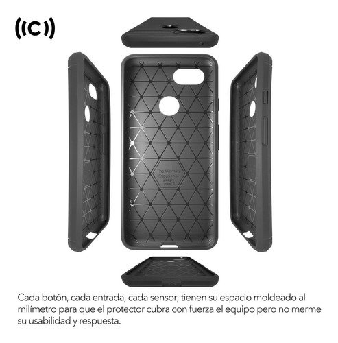 Funda Premium Pixel 3 Case Protector Cover Carcasa Tpu