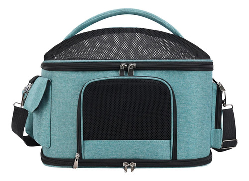 Pet Dog Cat Carrier Bolso Plegable De Lado Suave Para Gatos