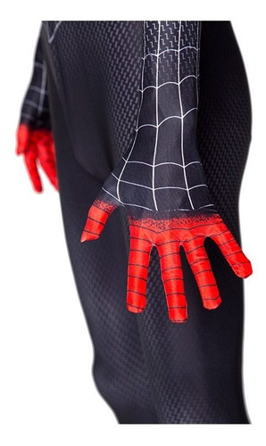 Mono Para Adulto Transpirable Amazing Spider Boy Traje De Ha 