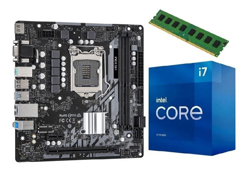 Combo Actualización Intel I7 11700 4.9ghz 11va Gen H510 8gb!