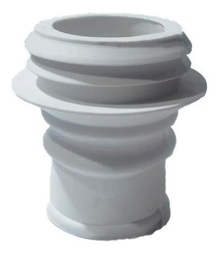 Imagen 1 de 9 de Fuelle Para Inodoro 1,5 / 2 Corto Colgar Pvc Blanco Largo