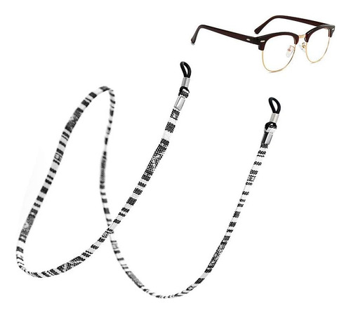 6 Piezas De Cadena De Gafas De Algodón Grueso Deportes...