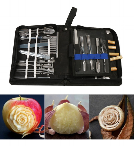 Conjunto De Ferramentas Para Esculpir Alimentos De Abóbora