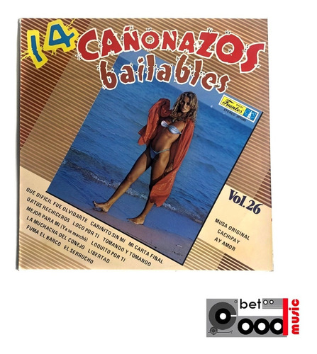 Lp Vinilo 14 Cañonazos Bailables Vol 26 - Varios Artistas 