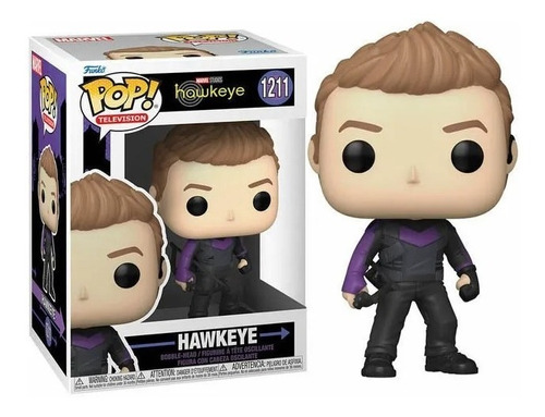 Funko Pop Television Figura Hawkeye Marvel 1211 Coleccion Ed