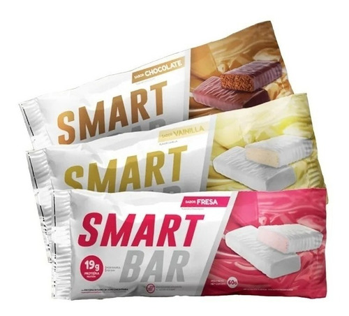 Smart Bar Caja 12 Nutrition Barras De Proteina Smartbar