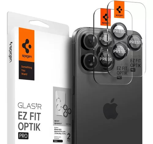 COVERCELL  Funda Para Iphone 15 Pro Max Spigen Optik Armor Cubre Camara