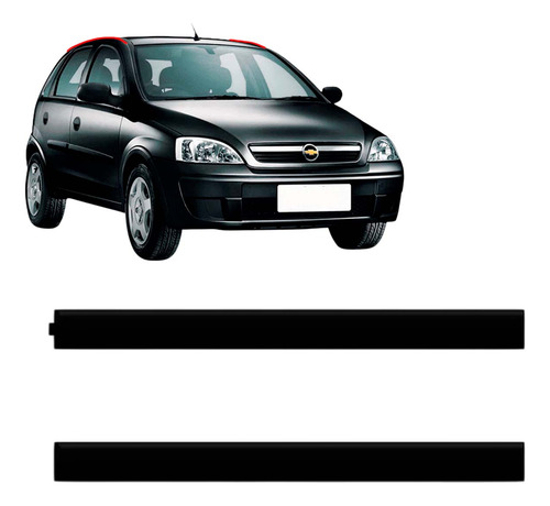 Friso Teto Corsa Hatch 03/.... Encaixe C Grampo S Janela Par