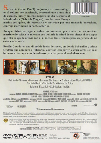 Recien Cazado Jaime Camil , Gabriela Vergara Pelicula Dvd