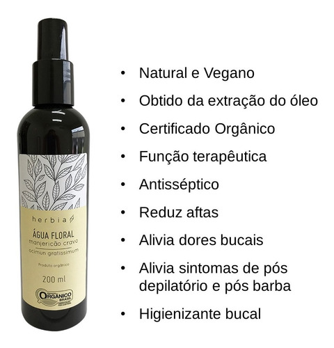 Imagem 2 de 4 de Kit Facial Orgânico E Vegano Herbia Limpeza + Tônico + Sérum