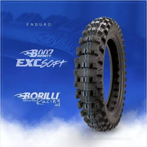 Pneu Traseiro Borilli 120/100-18 Exc Soft Enduro Macio