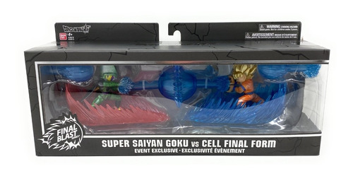 Bandai Dragon Ball - Super Saiyan Goku Vs Cell Final Form