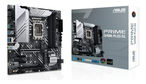 Placa Base  Prime Z690m-plus D4