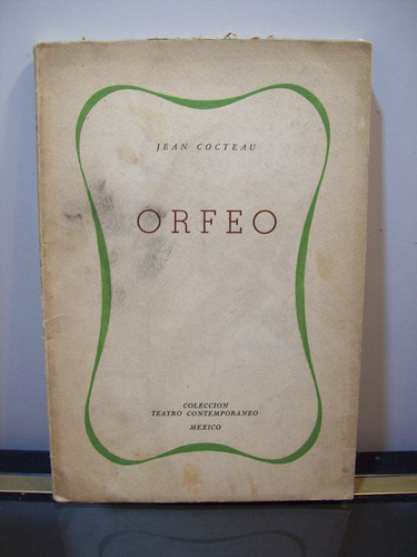 Adp Orfeo Jean Cocteau / Ed. Coleccion Teatro Contemporaneo