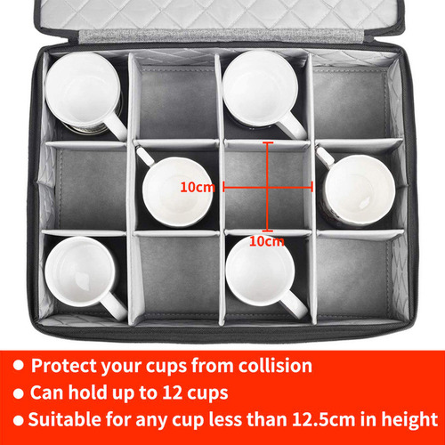 * Caja De Almacenamiento For Tazas De Café, Organizador De