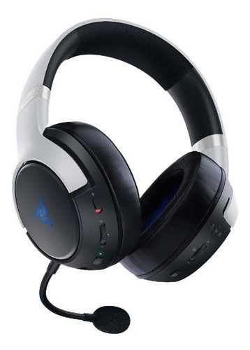 Auriculares Razer Kaira Pro Ps5 Wifi + Bt Multiplataforma Color Blanco