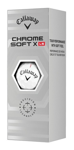 Pelotas De Golf Callaway Chrome Soft X Ls X3