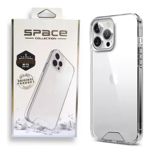 Capa Capinha Clear Case Space P/ iPhone 12 Pro Max
