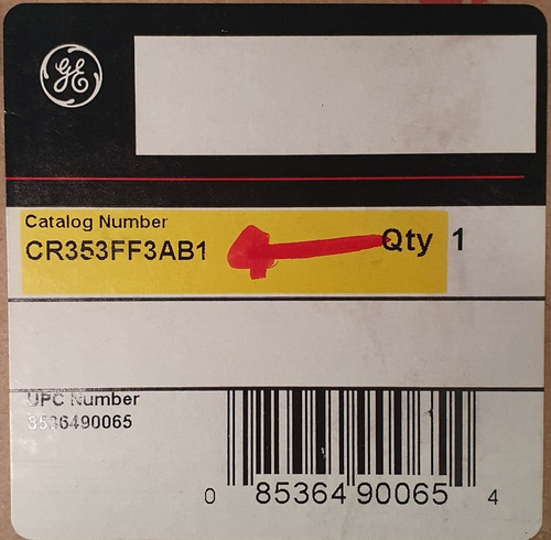 Imagen 7 de 7 de Contactor Ge De Control Definido Cr353ff3ab1